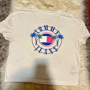 Tommy Jeans White T-Shirt